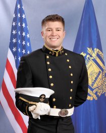 U.S. Naval Academy 2020 grad Jake Hansen